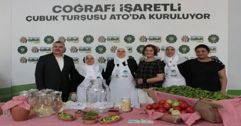 Coğrafi İşaretli Çubuk Turşusu Atoda El Birliğiyle Kuruldu