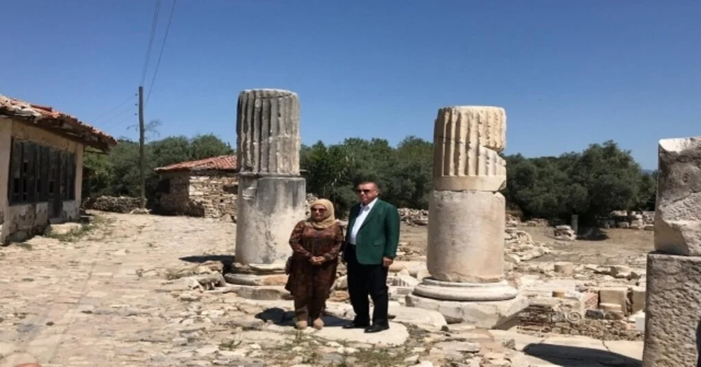 Cumhurbaşkanı Erdoğan Stratonikeiaı Antik Kentini Gezdi