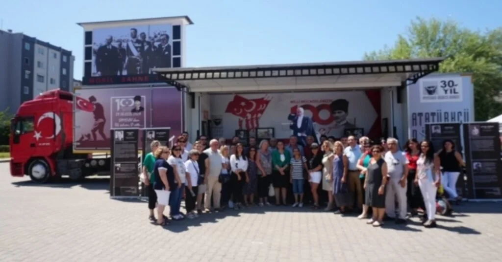 Cumhuriyet Tırı İzmitte