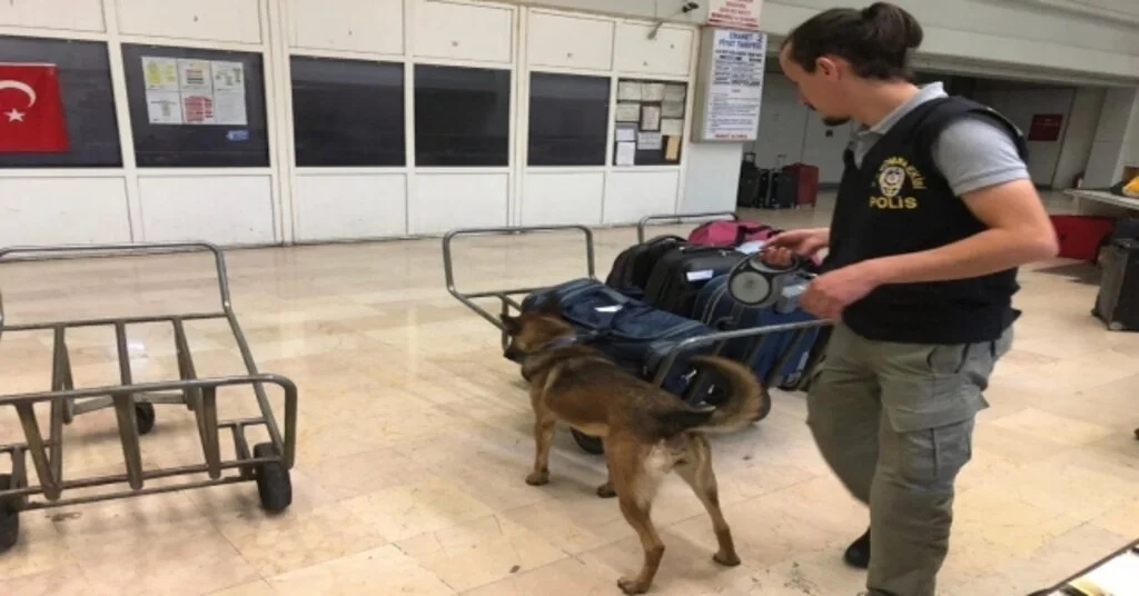 Dedektör Köpekler Aştiyi Didik Didik Etti