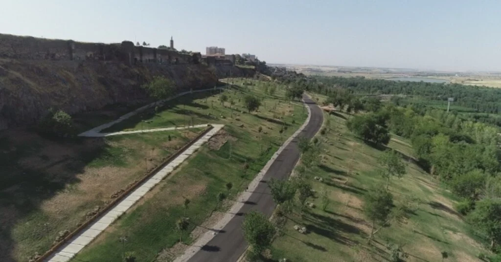 Diyarbakır Ve Güneydoğunun İlk Millet Bahçesi Havadan Görüntülendi