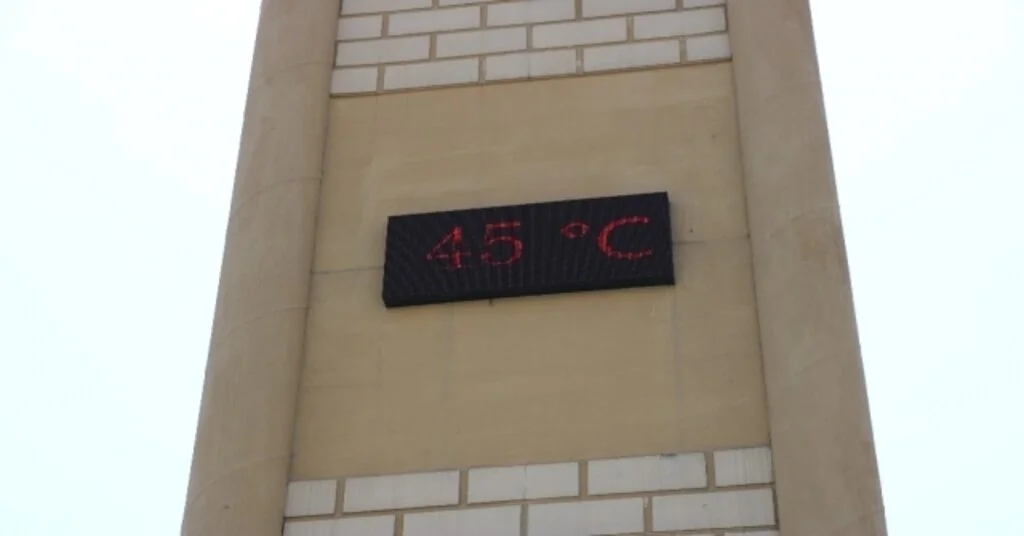 Diyarbakırda Termometreler 45 Dereceyi Gösterdi