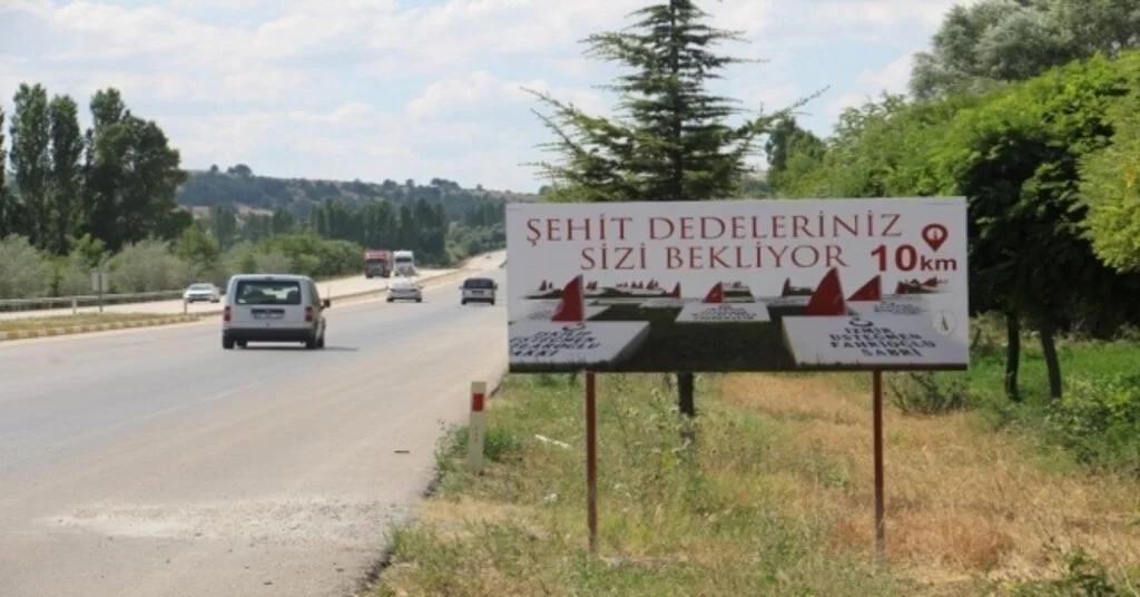 Dumlupınarda Şehitlere Vefa