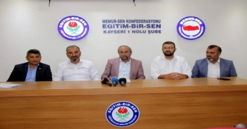 Eğitim Bir Sen, Kayseride Liselerin İkili Eğitime Geçmesi Eğitimcileri Üzmüştür