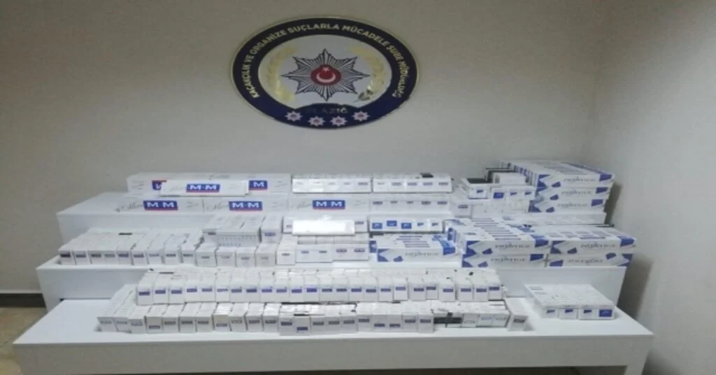 Elazığda 3 Bin 200 Paket Kaçak Sigara Ele Geçirildi
