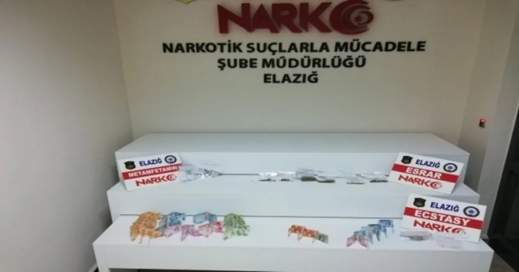 Elazığda Uyuşturucu Operasyonu: 2 Tutuklama