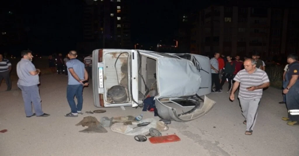 Elbistanda Kaza: 2 Yaralı