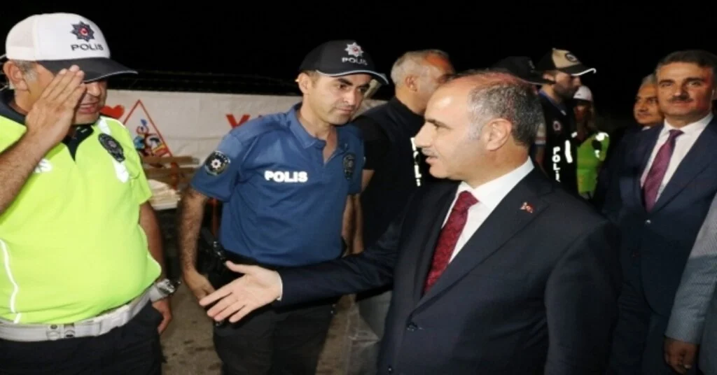 Emniyet Genel Müdürü Aktaş, Trafik Denetiminde