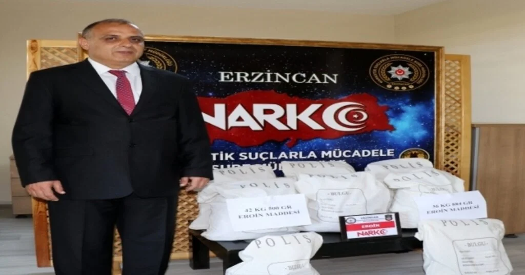 Erzincanda 3,5 Milyon Tl Değerinde Eroin Ele Geçirildi