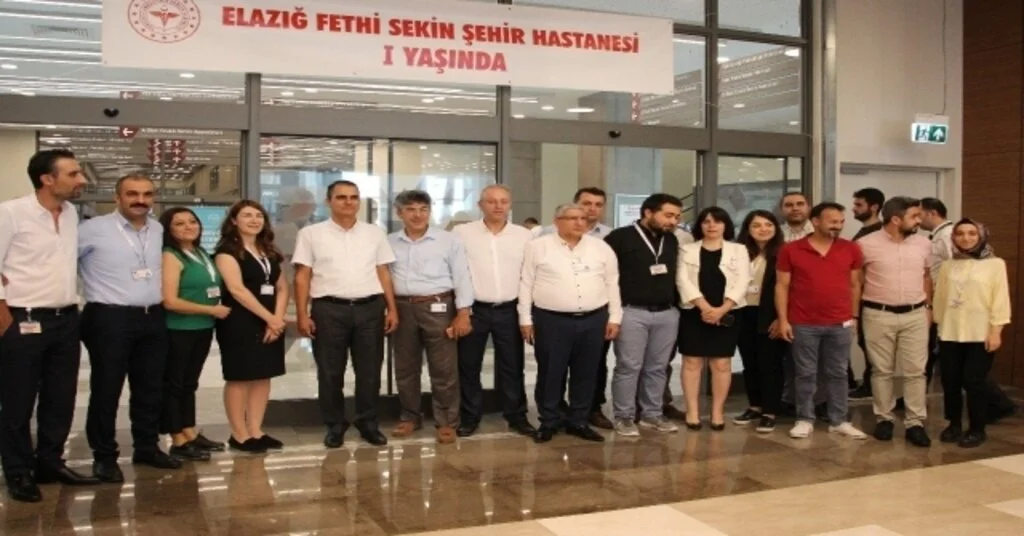 Fethi Sekin Şehir Hastanesi, 1 Yılda 1 Milyon 862 Bin Hastaya Hizmet Verdi