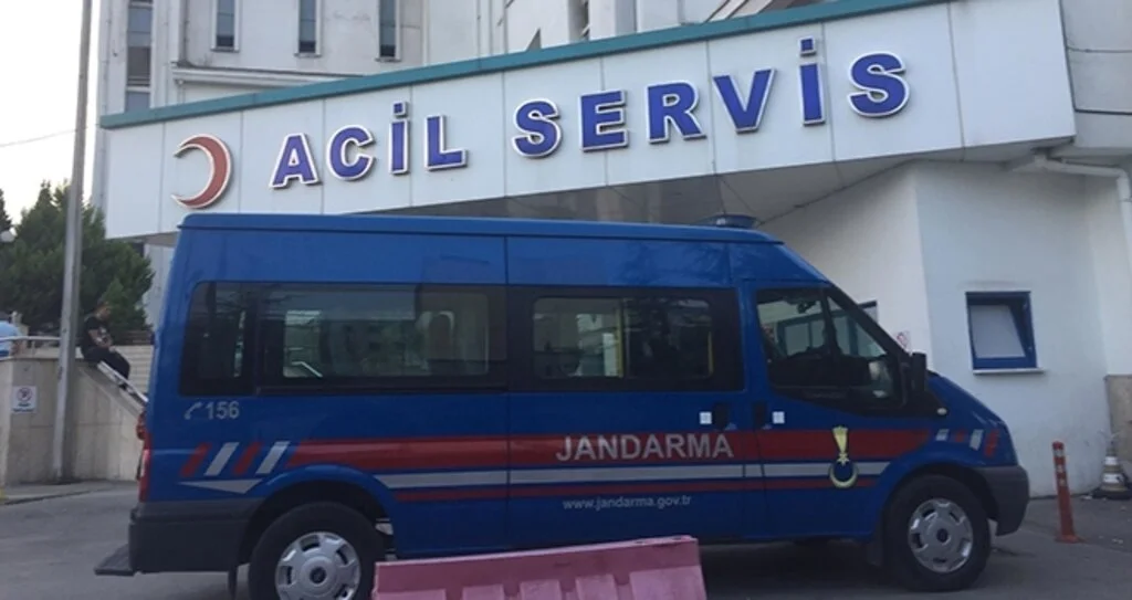 Fındık toplarken göğsüne yorgun mermi isabet etti