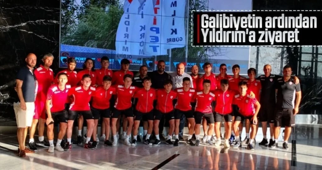 Galibiyetin ardından Yıldırım'a ziyaret