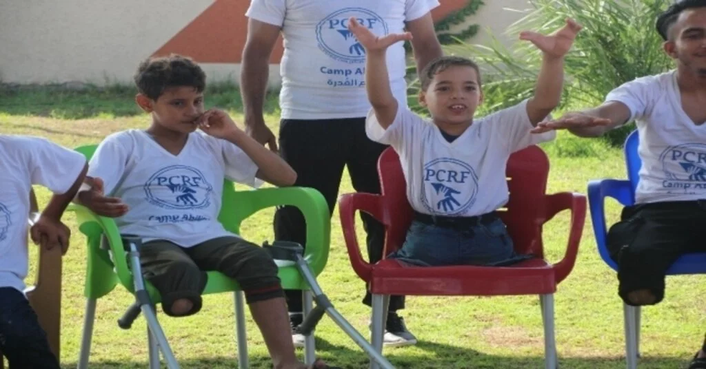 Gazzede Ampute Çocuklar Unutulmadı