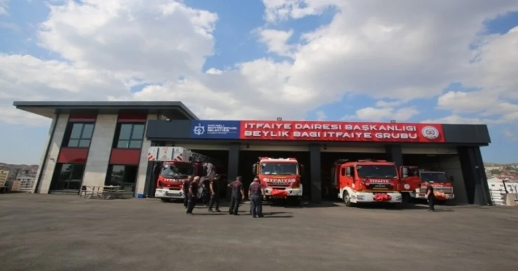 Gebze Beylikbağı İtfaiye Binası Faaliyete Geçti