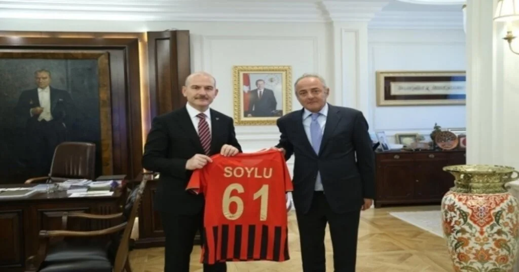 Gençlerbirliğinden, İçişleri Bakanı Süleyman Soyluya Ziyaret