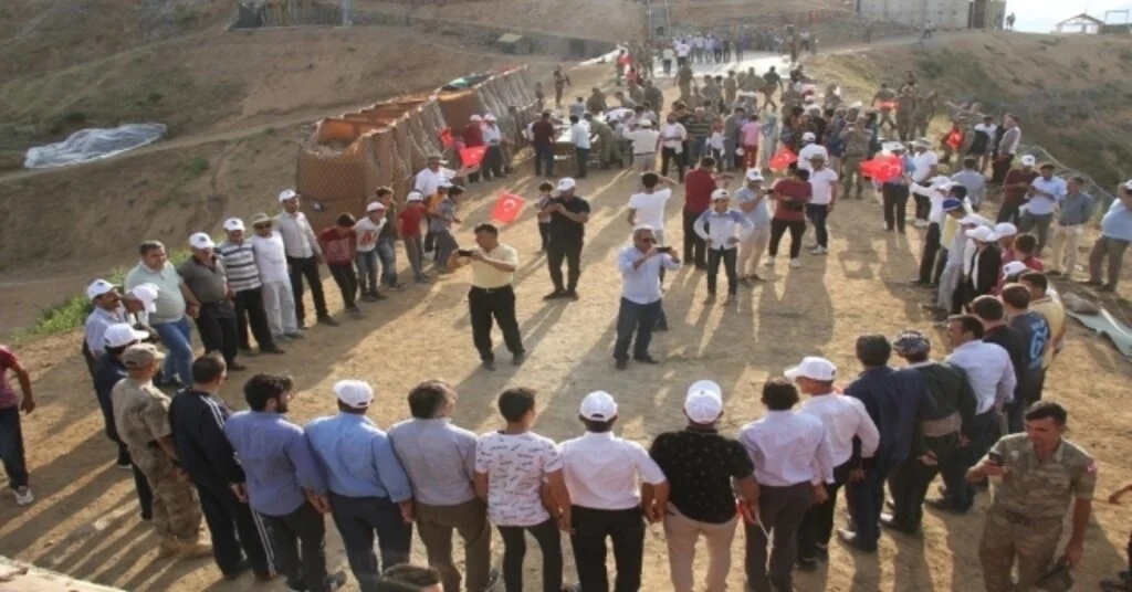 Gomane Dağında 30 Ağustus Zafer Bayramı Coşkusu