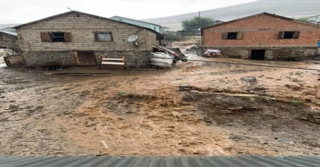 Gümüşhanede Şiddetli Yağış Ve Dolu Sele Sebep Oldu