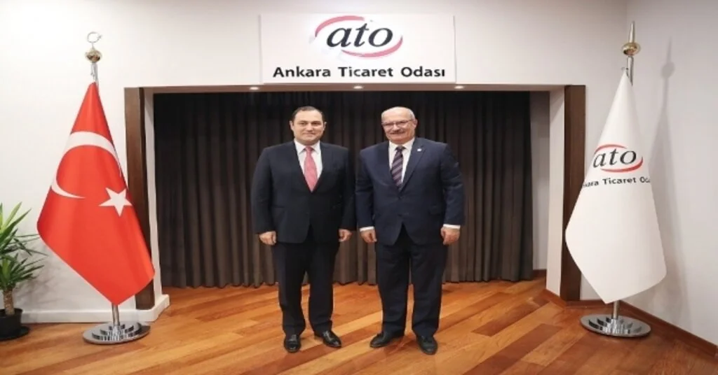 Gürcistan Büyükelçisi George Janjgava, Ato Başkanı Baranı Ziyaret Etti