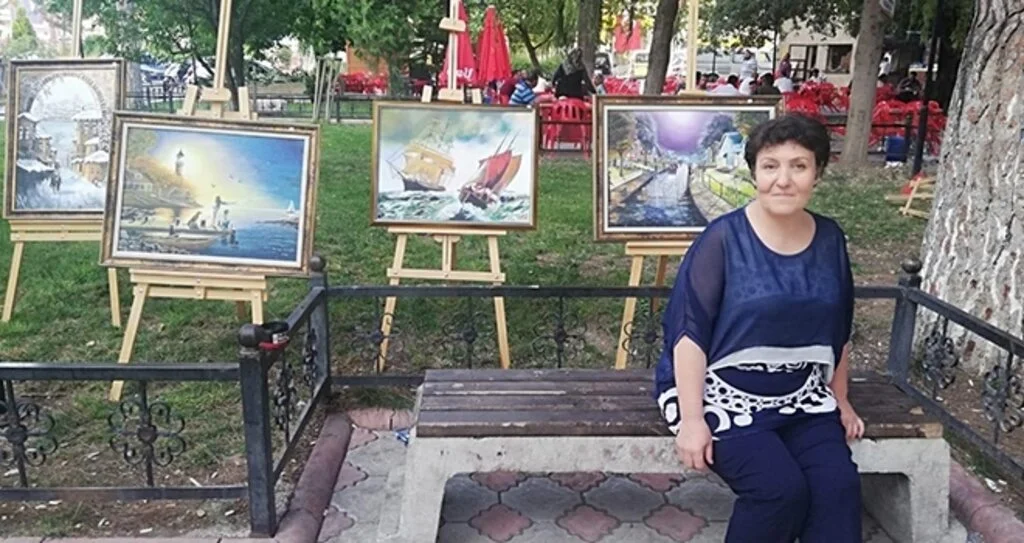 Hamiye öğretmenin muhteşem sergisi