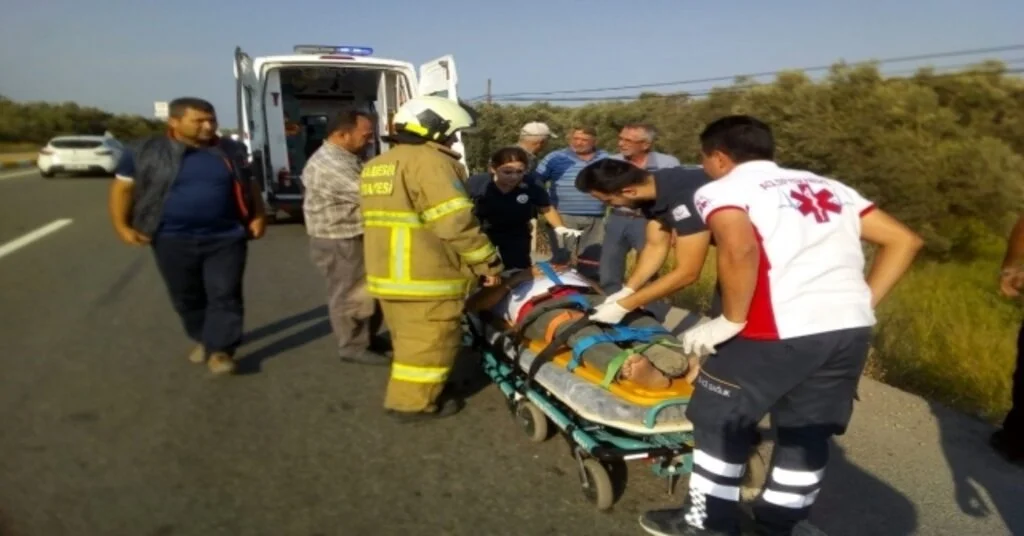 Havranda Trafik Kazası: 1 Yaralı