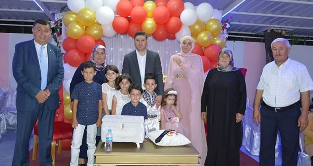 Havza'da İkiz ve Koç Ailelerinin Mutlu Günü