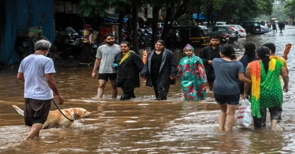 Hindistanda Şiddetli Yağmur