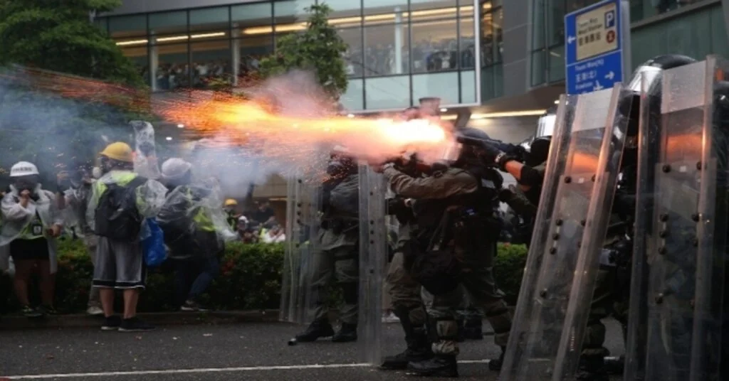 Hong Kongda Molotoflu Eylem