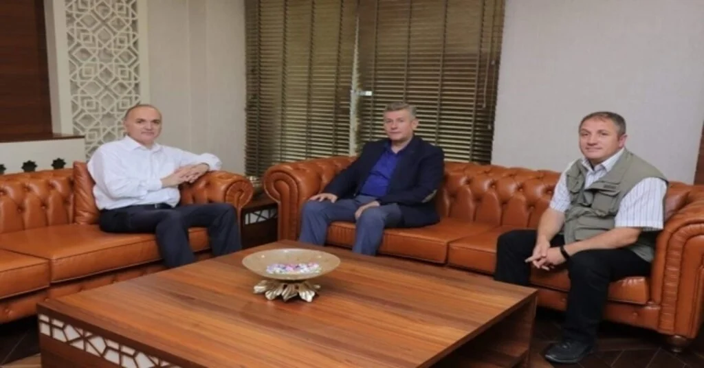 İhlas Haber Ajansından Başkan Özlü Ve Vali Dağlıya Ziyaret