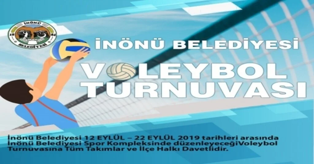 İnönüde Turnuva Heyecanı Voleybol İle Devam Ediyor