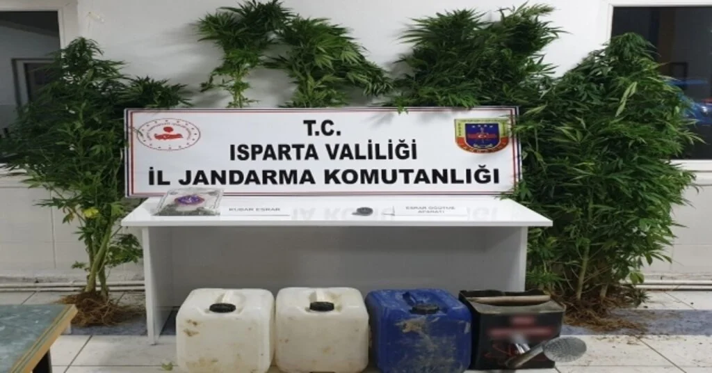 Ispartada Zehir Operasyonu: 2 Tutuklama