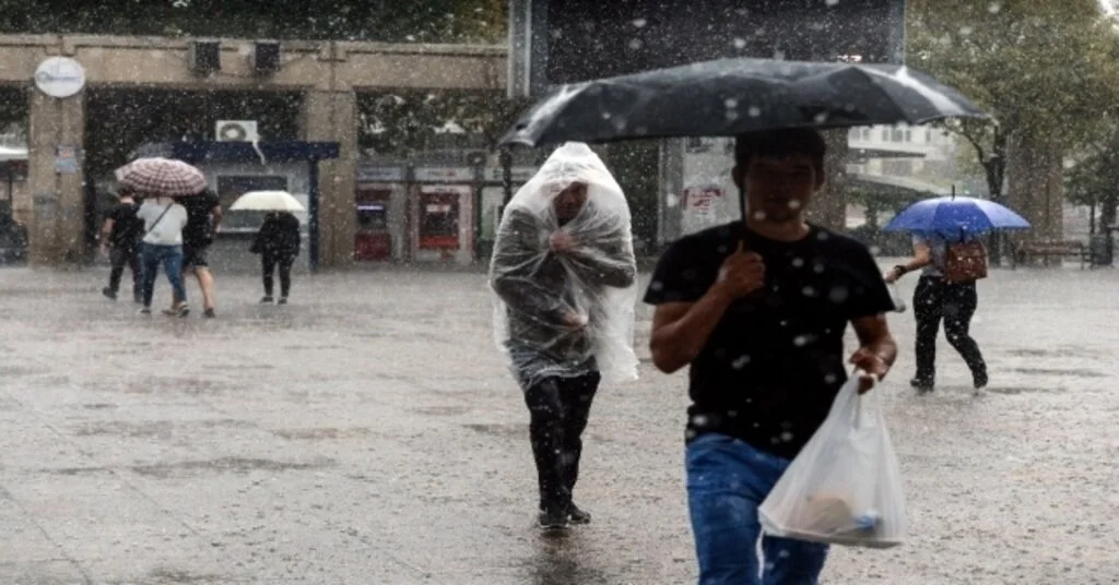 İstanbulda Yağmur Manzaraları