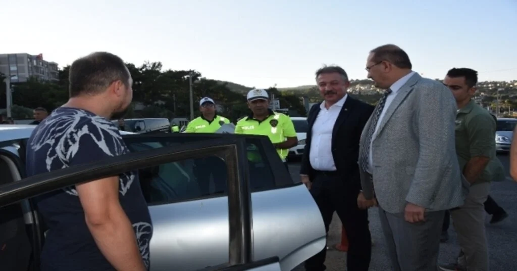İzmirde Bayram Öncesi Trafik Denetimi