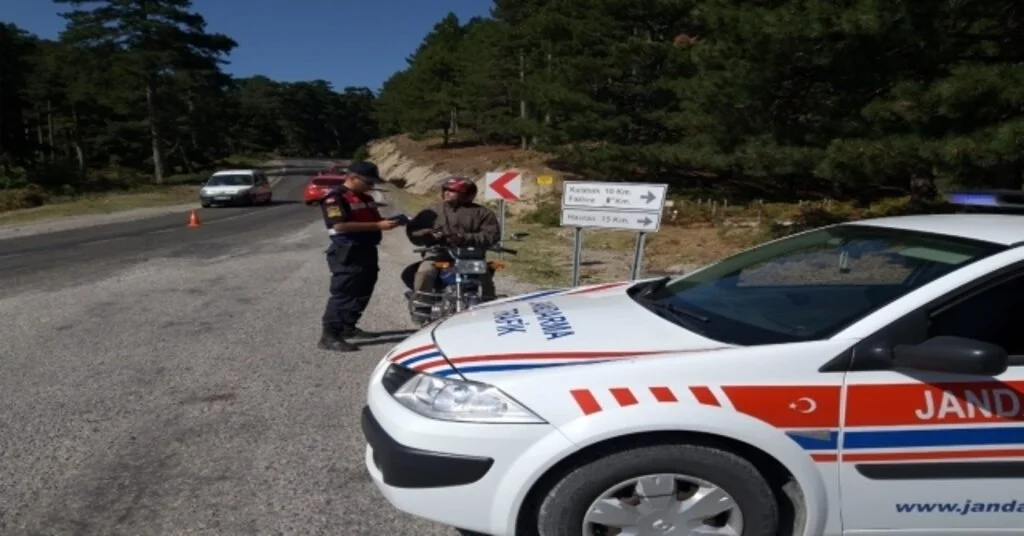 Jandarmadan Motosikletlere Yönelik Özel Denetim