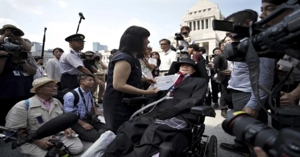 Japon İmparatorundan Parlamentoya Tekerlekli Sandalye Düzeneği