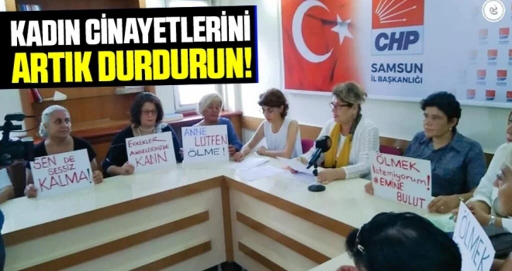 Kadın cinayetlerini artık durdurun