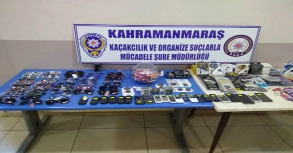 Kahramanmaraşta 450 Bin Liralık Kaçak Malzeme Ele Geçirildi