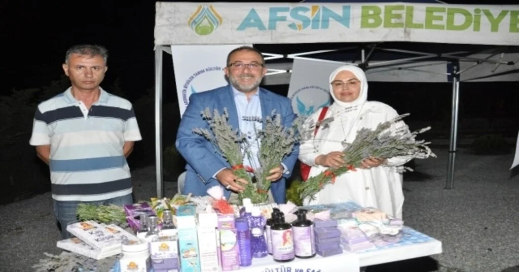 Kahramanmaraşta Lavanta Hasat Şenliği