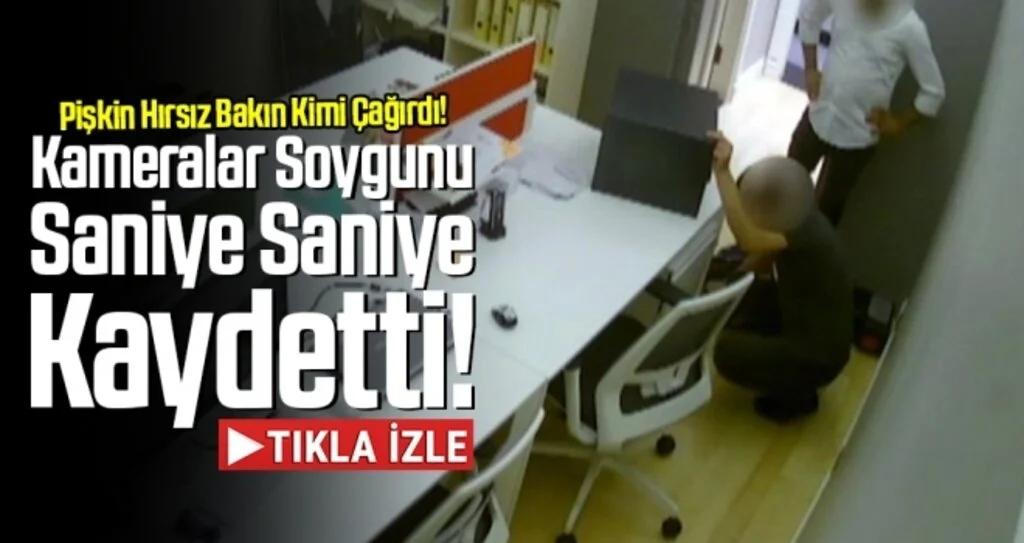 Kameralar Soygunu Saniye Saniye Kaydetti!