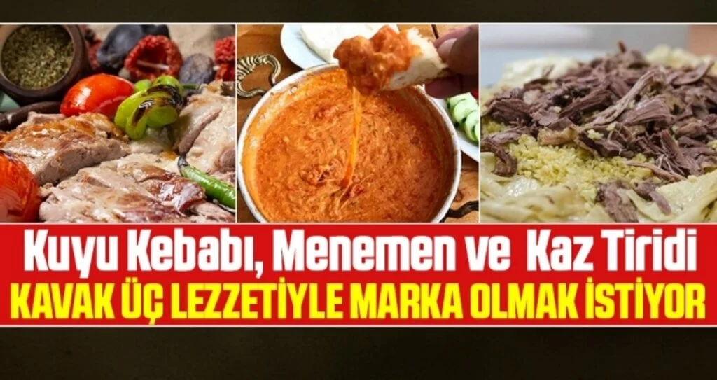 Kavak üç lezzetiyle marka olmak istiyor