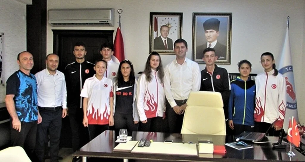 Kaymakam Şenay Sporcuları Ağırladı