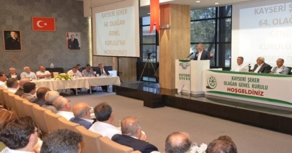 Kayseri Şekerden Tarihi Genel Kurul