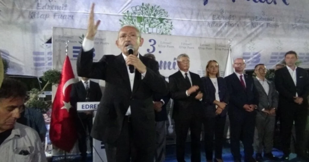 Kılıçdaroğlu, Burhaniye Kültür, Sanat Festivali Ve 3 Edremit Kitap Fuarına Katıldı