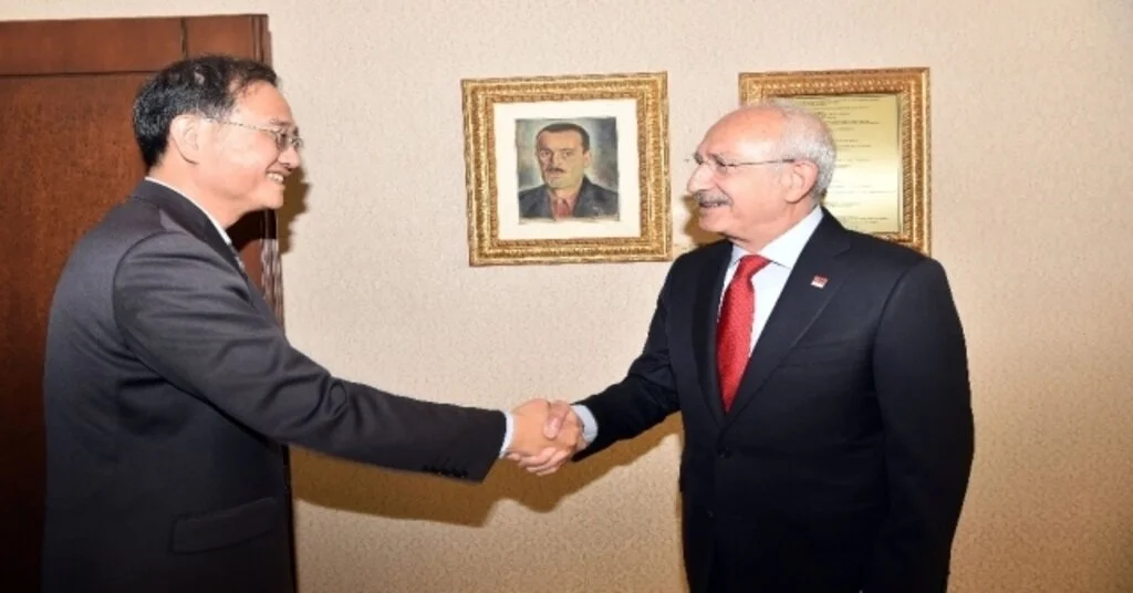 Kılıçdaroğlu, Çin Büyükelçisini Kabul Etti