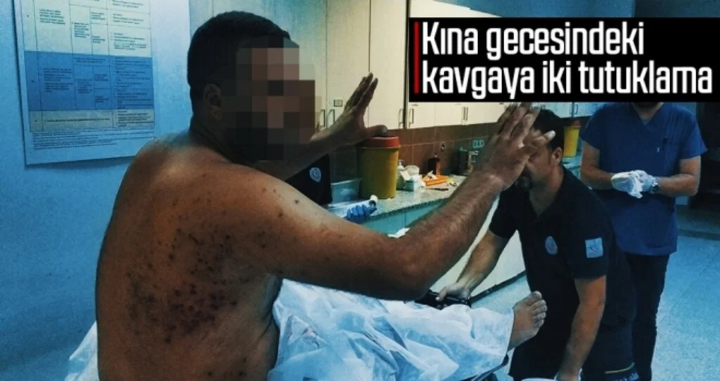 Kına gecesindeki kavgaya iki tutuklama