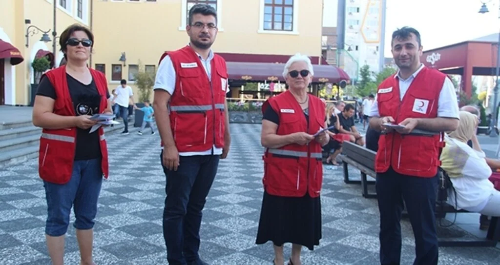 Kızılay, kurban kampanyasını vatandaşlara anlattı