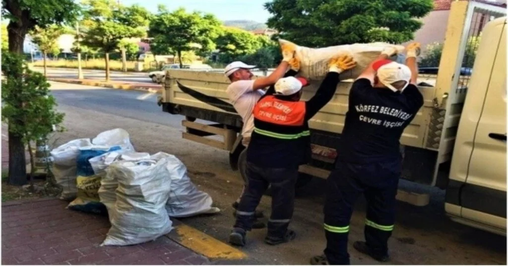 Körfezde Tonlarca Atık Madde Geri Dönüşüme Kazandırıldı