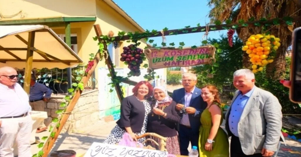 Kösedere Üzüm Şenliği Renkli Başladı