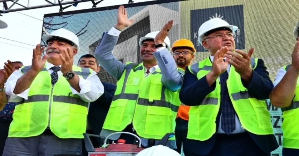 Limontepede Coşkulu Temel Atma Töreni