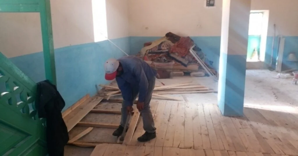 Mahalle Sakinlerinden İmece Örneği