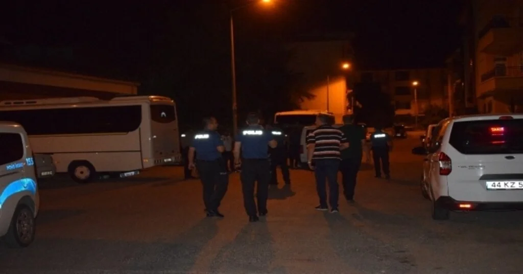 Malatyada Silahlı Çatışma: 3 Gözaltı